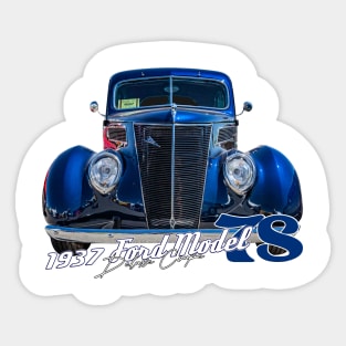 1937 Ford Model 78 Deluxe Coupe Sticker